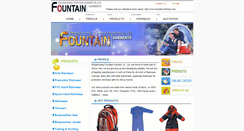 Desktop Screenshot of fountain-fashion.com